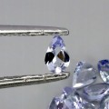 Tanzanity 35 sztuk kamienie naturalne VVS 4.6ct