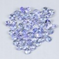 Tanzanity 50 sztuk kamienie naturalne IF VVS 4ct