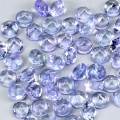 Tanzanity 50 sztuk kamienie naturalne IF VVS 4ct