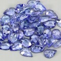 Tanzanity 40 sztuk kamienie naturalne VVS 4.05ct