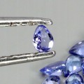 Tanzanity 40 sztuk kamienie naturalne VVS 4.05ct