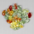 Szafiry Songea kamienie naturalne 4.00ct 30 sztuk IF VVS