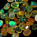 Opale ogniste 4.65ct kamienie naturalne 35 sztuk IF AAA