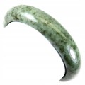 Artystyczna bransoletka 332ct jadeit naturalny kamień śr. 5.8cm