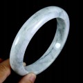 Artystyczna bransoletka 310ct jadeit naturalny kamień śr. 5.9cm