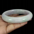 Artystyczna bransoletka 320ct jadeit naturalny kamień śr. 5.7 cm