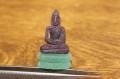 Awenturyn rubin kamień naturalny 56.7ct rzeźbiony Budda