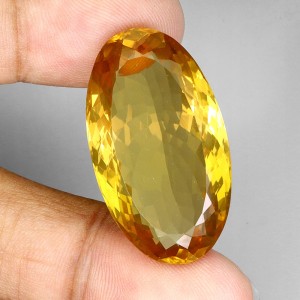 Cytryn kamień naturalny 54.95ct VVS ogromny