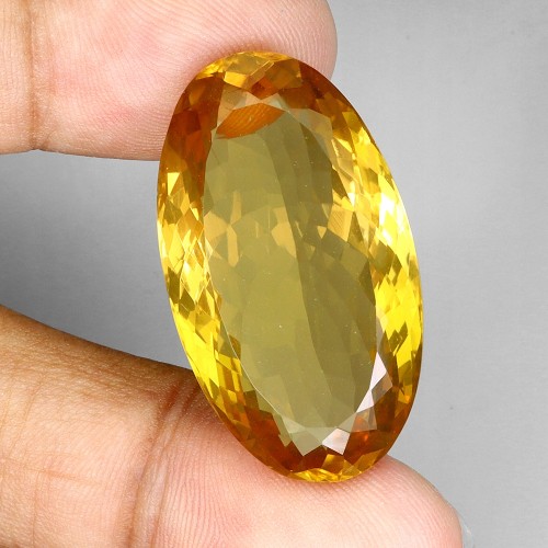 Cytryn kamień naturalny 54.95ct VVS ogromny
