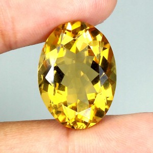 Cytryn kamień naturalny 12.05ct VVS