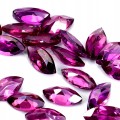 Granaty rodolity kamienie naturalne 23 sztuki 5.13ct IF VVS