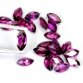 Granaty rodolity kamienie naturalne 23 sztuki 5.13ct IF VVS