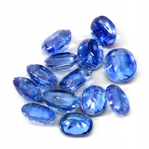 Kianity kamienie naturalne SI1 5.24ct 13 sztuk