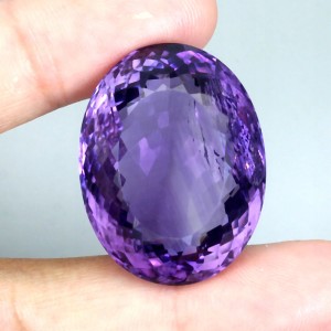 Ametyst kamień naturalny 42.87ct VVS ogromny