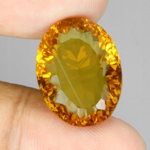 Cytryn kamień naturalny 22.5ct IF-VVS