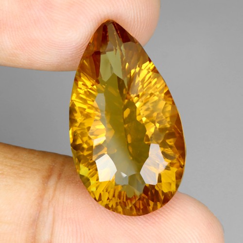 Cytryn kamień naturalny 25.7ct IF-VVS