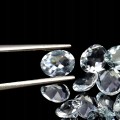 Akwamaryny kamienie naturalne 20 sztuk IF-VVS 5.3ct