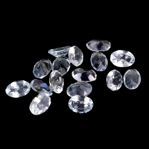 Akwamaryny kamienie naturalne 17 sztuk IF-VVS 5.1ct