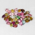 Turmaliny kamienie naturalne 4.0ct 35 sztuk