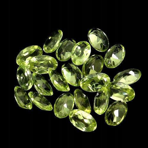 Oliwiny 22 sztuki kamienie naturalne IF VVS 5.16ct