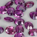 Granaty rodolity kamienie naturalne 20 sztuk 6.6ct IF VVS