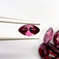 Granaty rodolity kamienie naturalne 16 sztuk 5.21ct IF VVS