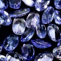 Tanzanity 29 sztuk kamienie naturalne IF VVS 5.45ct