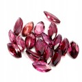 Granaty rodolity kamienie naturalne 17 sztuk 5.30ct IF VVS