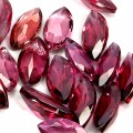 Granaty rodolity kamienie naturalne 17 sztuk 5.30ct IF VVS