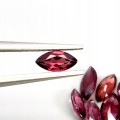 Granaty rodolity kamienie naturalne 17 sztuk 5.30ct IF VVS