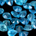 Apatyty paraiba blue kamienie naturalne 4.1ct 33 sztuki