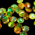 Opale ogniste 4.18ct kamienie naturalne 35 sztuk IF