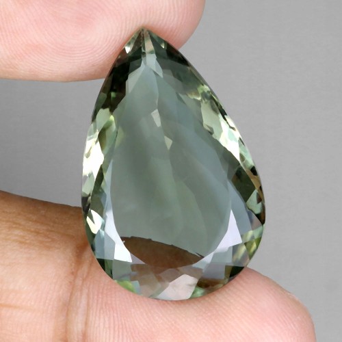 Prasiolit - zielony ametyst kamień naturalny 22.8ct