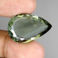 Prasiolit - zielony ametyst kamień naturalny 22.8ct