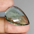 Prasiolit - zielony ametyst kamień naturalny 22.8ct
