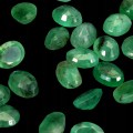 Szmaragdy kamienie naturalne 4.1ct 21 sztuk