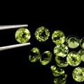 Oliwiny 15 sztuk kamienie naturalne IF VVS 4.2ct