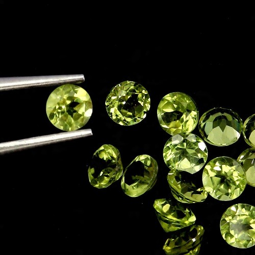 Oliwiny 15 sztuk kamienie naturalne IF VVS 4.2ct