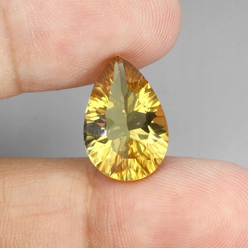 Cytryn kamień naturalny 6.21ct IF