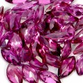 Granaty rodolity kamienie naturalne 38 sztuk 5.95ct IF VVS