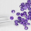 Ametysty kamienie naturalne 44 sztuki IF-VVS 5.13ct