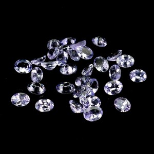 Tanzanity 29 sztuk kamienie naturalne IF VVS 5.21ct