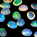 Opale ogniste 4.34ct kamienie naturalne 21 sztuk IF AAA