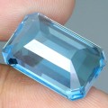 Sky blue topaz kamień naturalny 17.43ct