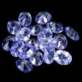 Tanzanity 17 sztuk kamienie naturalne 5.13 ct