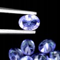 Tanzanity 17 sztuk kamienie naturalne 5.13 ct
