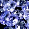 Tanzanity 17 sztuk kamienie naturalne 5.13 ct