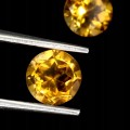 Cytryny kamienie naturalne 3.69 ct 4 sztuki