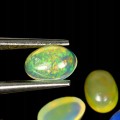 Opale ogniste 4.85ct kamienie naturalne 18 sztuk