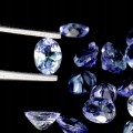Tanzanity 25 sztuk kamienie naturalne 4.03ct